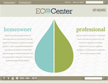 Tablet Screenshot of ephenryecocenter.com